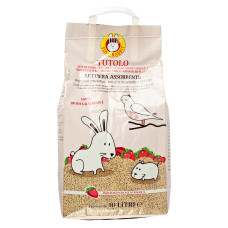 Litter/ Absorvente de carolo de milho com aroma a morango